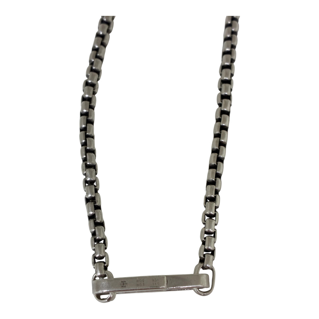 Collar Tateossian London 41cm Plata 925 Cadena Box - Gargantilla Unisex