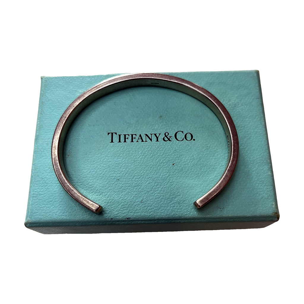 Pulsera Tiffany & Co. 1837 Cuff de plata de ley 925 con caja original